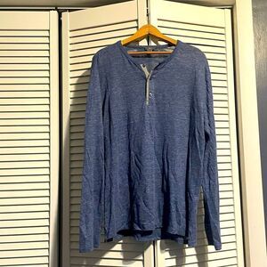 Vince long sleeve shirt, large